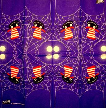 241 Halloween - 4-ply - Sniff - ppd - Marsha Carrington - Handkerchief